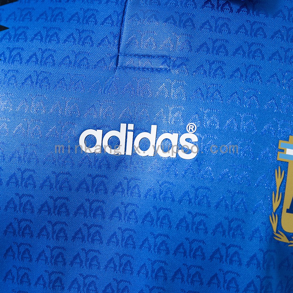 Argentina 1994 World Cup Away Kit Half Sleeve- Retro Jersey - Image 6